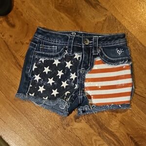 Justice Premium Jeans Shorts Size 10S